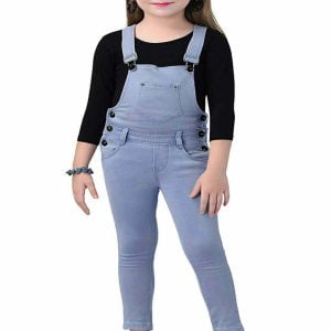 Soft Denim Dungaree or Jump suit for Girls