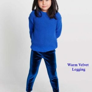 Soft Velvet Warm Winter legging trouser for Girls