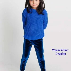 Soft Velvet Warm Winter legging trouser for Girls