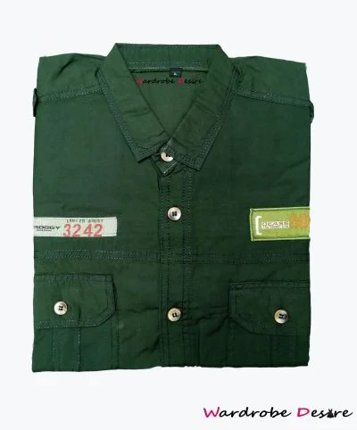 Tactical Wear Militia Grey Multi-Pocket Men’s Shirt - Image 2