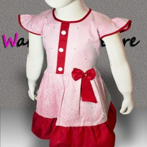 Pure Summer Wear Cotton Frock for Girls or Baby- 4 to 8 Years