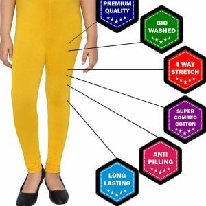 Pack of 3 Girls Legging 4-10 Years