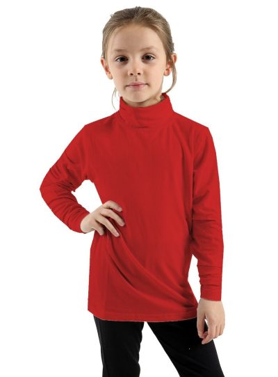 Red girl Highneck shirt