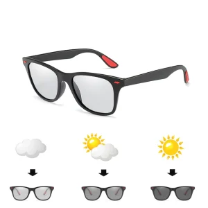 Photochromic Polarized Fishing Sunglasses Men Discoloration Eyewear Anti Glare UV400 Glasses Driving Polaroid Goggles12-KPBS1052