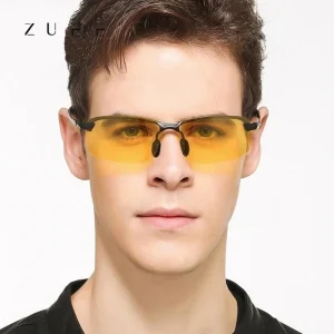 Photochromic Sunglasses Men Polarized Driving Chameleon Glasses Male Change Color Sun Glasses Day Night Vision Driver’s Eyewear