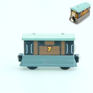 Thomas and Friends Wooden Pocket Toy Train Model Toy Molley Gold Diesel Lady Toby Rail Train Toys for Boy Children Birthday Gift